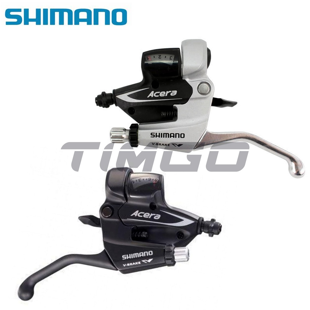 Shimano Acera ST-M360 MTB 自行車 3x8 變速剎車組合桿 SL-M360 黑色銀色