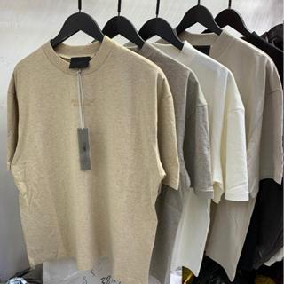 FOG ESSENTIALS 3D 3D 矽膠短袖 t 恤休閒超大 t 恤