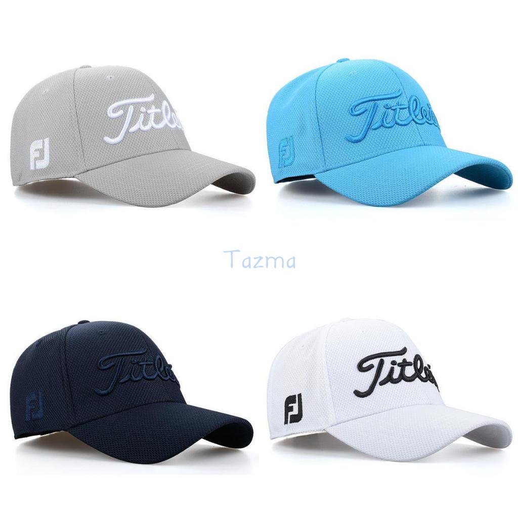 Titleist 品牌中性高爾夫棒球俱樂部尖頂帽檐帽帽子遮陽戶外時尚棒球運動高爾夫球桿帽帽子