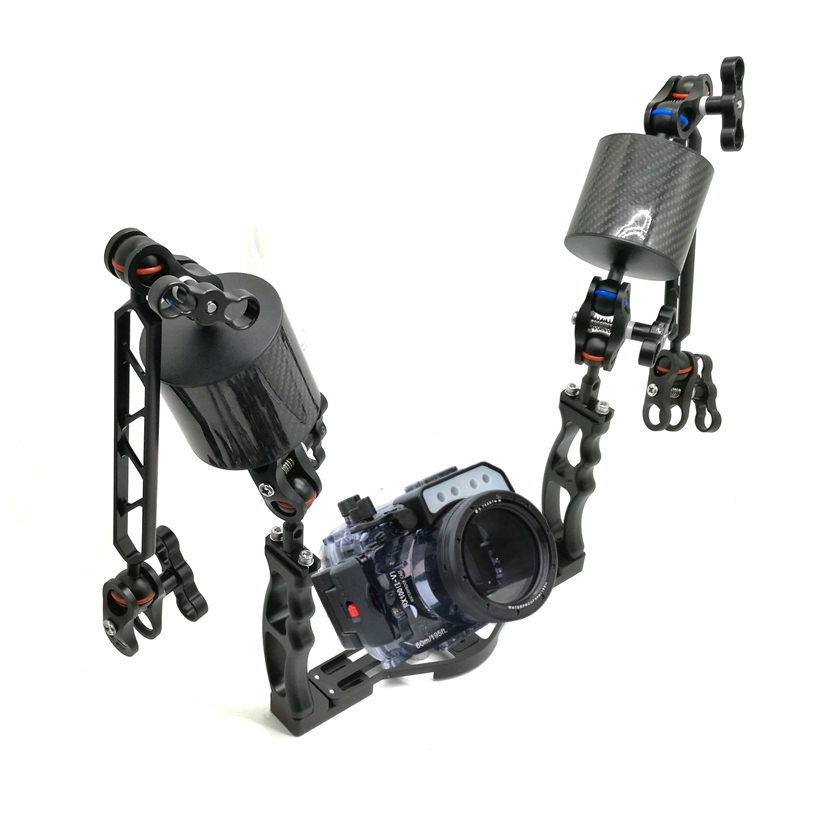 60米防水海蛙相機防水殼通用索尼RX100 (I-V)水下攝影RX100 III 潛水殼RX100V