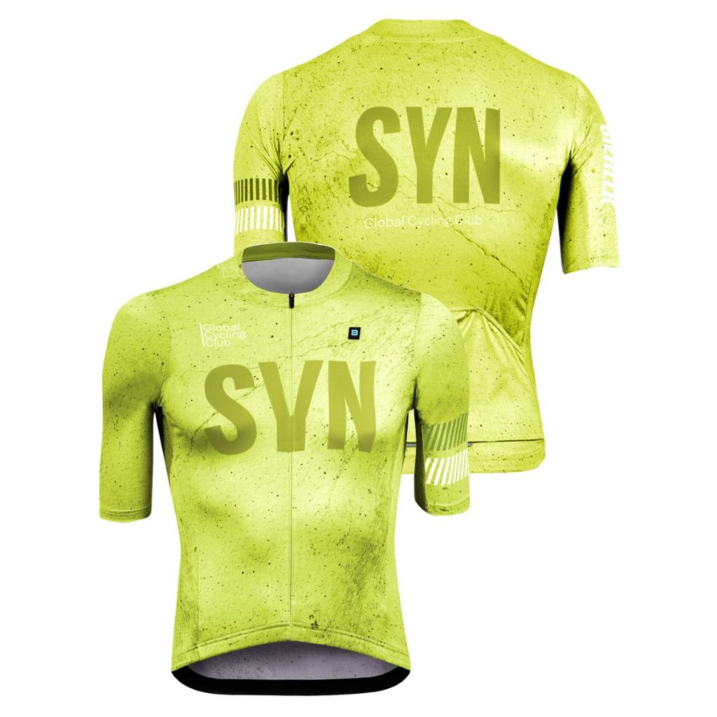 新款騎行服  2024春夏車衣SYN 騎行服腳踏車公路車競技版型騎行上衣專業騎行透氣短袖 男女同款 車衣