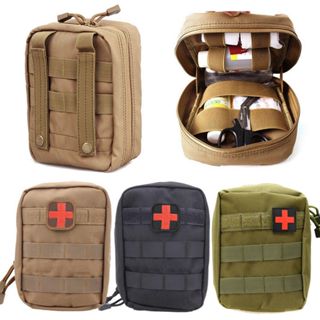 戰術急救包 EMT 緊急求生袋戶外狩獵 EDC 包 Molle 戰術腰包求生工具