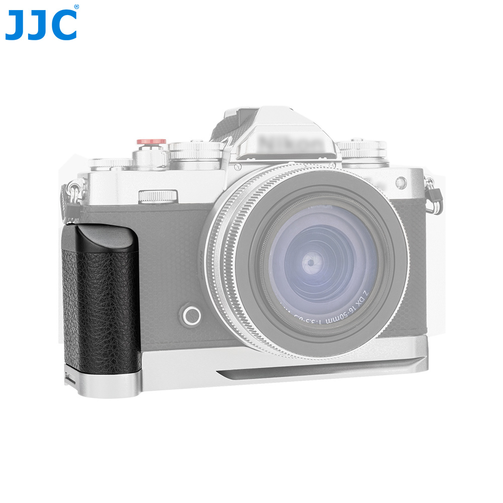JJC HG-ZFC 相機手柄 Nikon Z fc ZFC 專用L型防滑握把 阿卡式快裝板底座 鋁合金製超纖皮把手