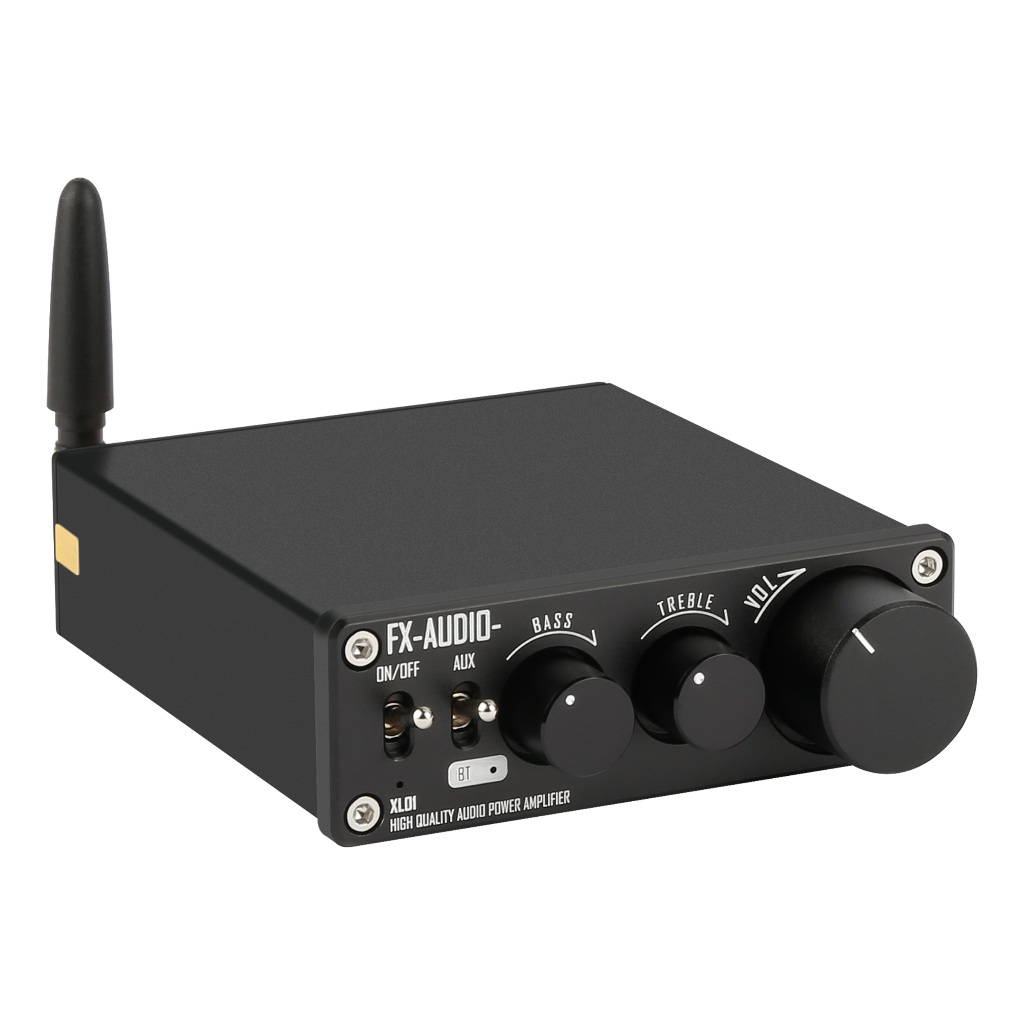 FX-AUDIO XL01 數字功放HIFI發燒2.1聲道重低音40W功放桌面音響