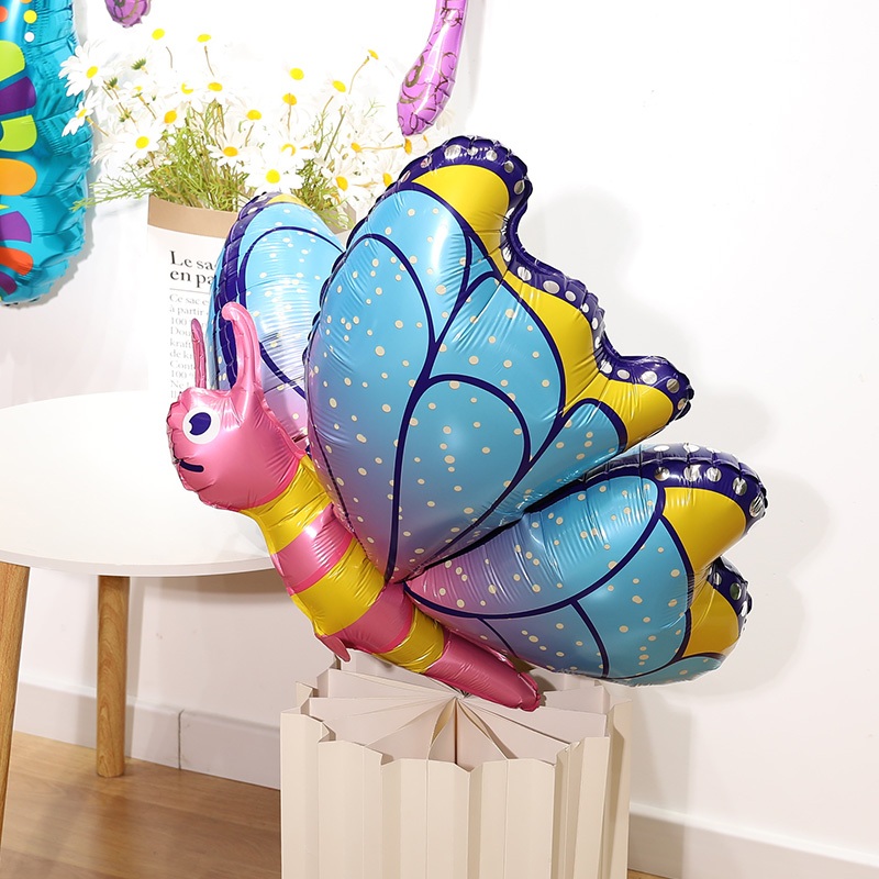 24吋 3D蝴蝶 氣球 鋁膜氣球 派對用品 節日 生日派對 生日佈置 派對小物 派對佈置 DIY 現貨