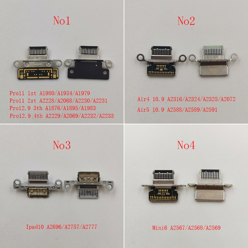 5-10 件 Usb充電器插頭底座插座端口適用於 ipad 10 10.9 Mini6 Pro 11 12.9 三代四代