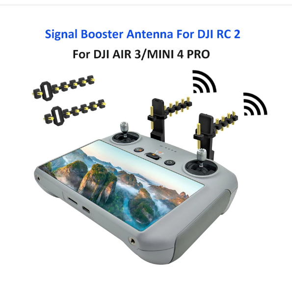 八木田天線適用於 DJI Air 3/MINI 4 PRO 信號增強器適用於 DJI Air 3 DJI RC 2/RC