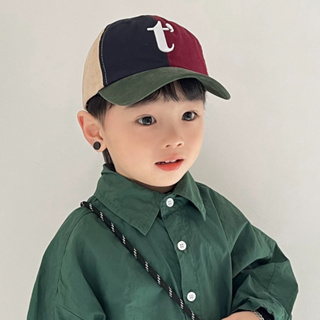木瓜製品 MG STUDIO/拼色兒童帽子 薄款遮陽防晒鴨舌帽 男女寶寶出遊棒球帽 帽子 親子帽