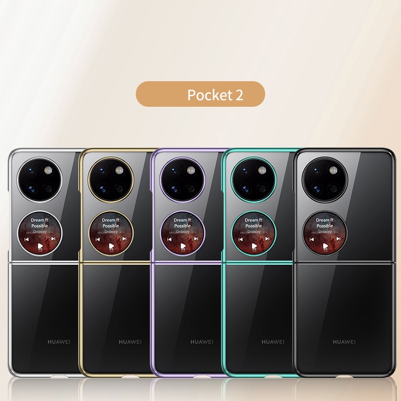 Pocket 2 手機殼適用於華為 Pocket 2 Pocket S P50 Pocket Mate X5 X3 X2