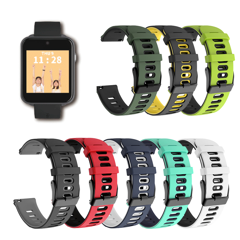 適用於HeroWatch 2S PRO 矽膠雙色錶帶Herowatch 2透氣款新潮手錶帶