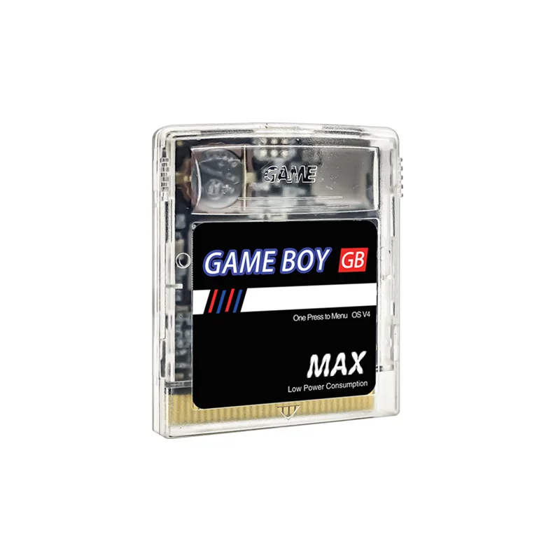 多遊戲墨盒 2000 合 1 GB MAX OS V4 版適用於 Gameboy 彩色遊戲機 Everdrive 推車適