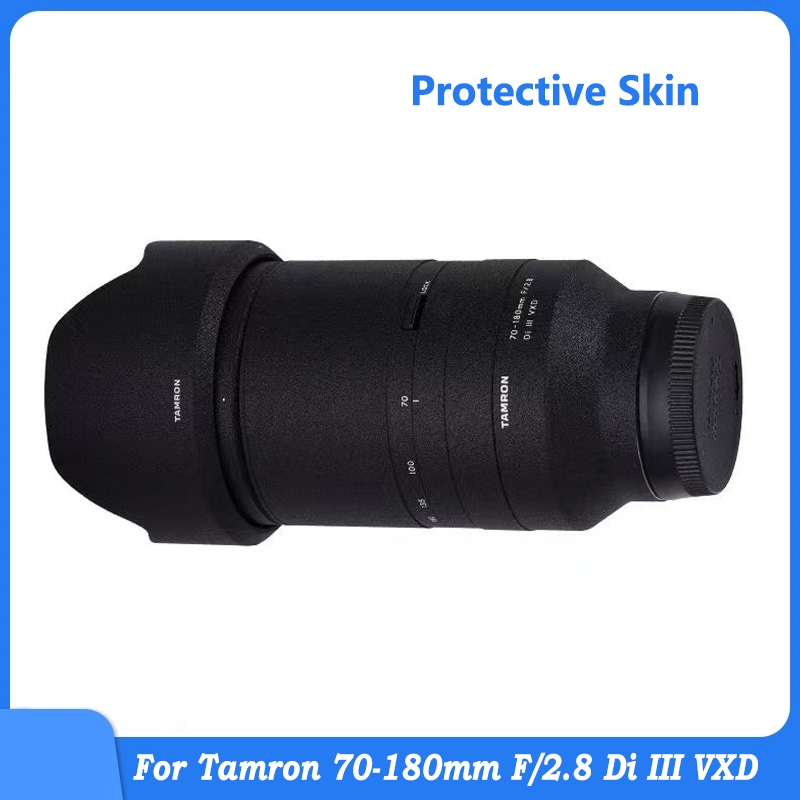 適用於騰龍 70-180mm F2.8 G2 A065 適用於索尼 E 卡口貼花皮膚鏡頭貼紙乙烯基包裝膜 70-180