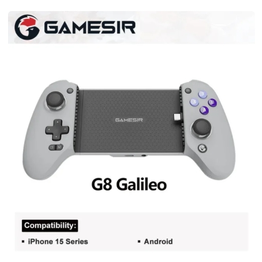 Gamesir G8 Galileo C 型移動遊戲手柄控制器適用於 iPhone 15 Android 手機