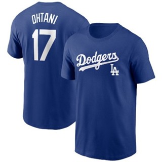 MLB Dodgers Ohtani 17# 速乾 短袖 T恤【S-3XL】棒球 Ohtani Shohei 道奇