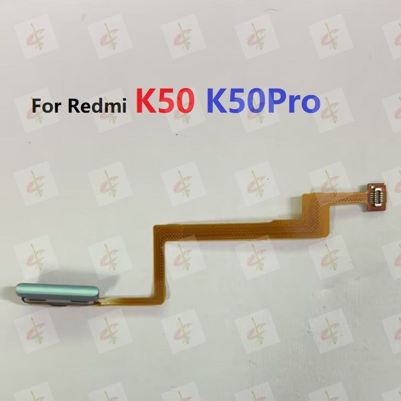 適用於 Redmi K50 Pro 電源按鈕 flex 的指紋傳感器