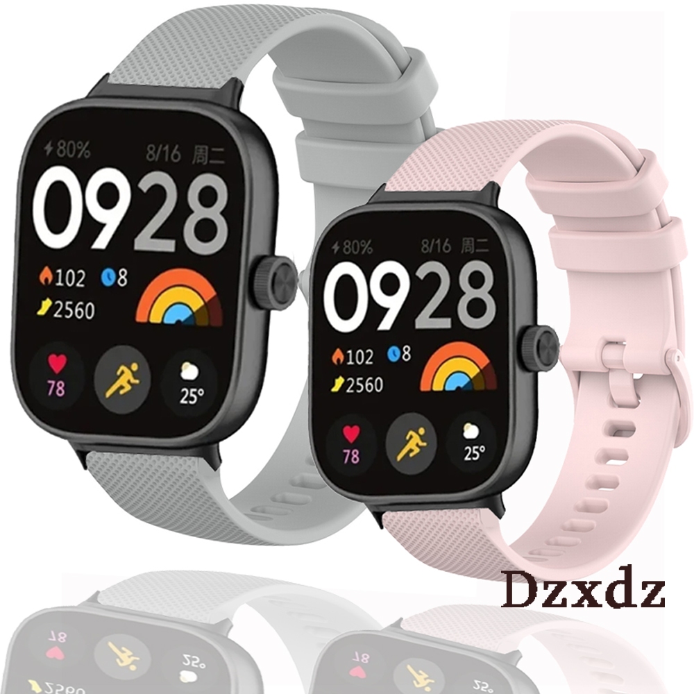 XIAOMI 小米 Redmi Watch 4 Watch4 智能手錶錶帶 可更換運動錶鏈 軟矽膠 紅米智慧手錶4 錶帶