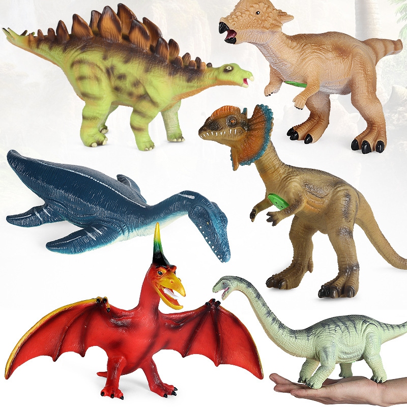 侏羅紀認知仿真軟膠大號腕龍恐龍玩具腕龍長恐龍動物模型兒童禮物
