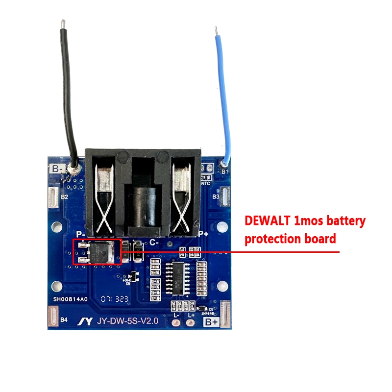 Dc 21V鋰電池保護板電鑽扳手角磨機保護板BMS電池組1MOS和2MOS