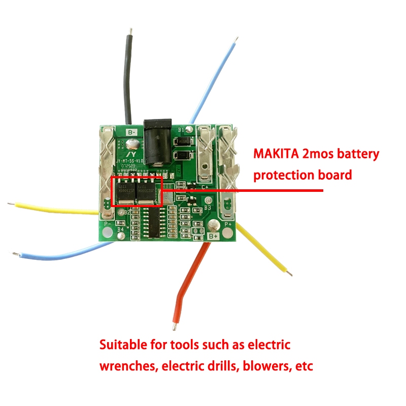 21v鋰電池保護板電鑽扳手角磨機保護板bms快冷3mos和2mos