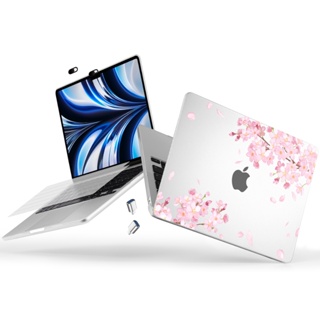 超薄裸機手感彩繪保護殼 蘋果筆電塑膠殼 MacBook Air Pro M1 M2 M3 可水洗磨砂霧面外殼