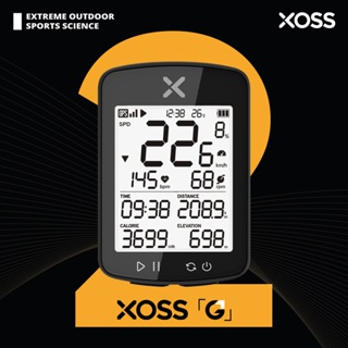 Xoss G2+ 自行車車速表無線防水 IPX7 Type-C 可充電自行車電腦 GPS 2.2 英寸液晶顯示屏藍牙 A