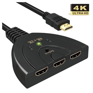 Hdmi 切換器 3 埠 4Kx2K 1080P AUTO Switch 適配器轉換器