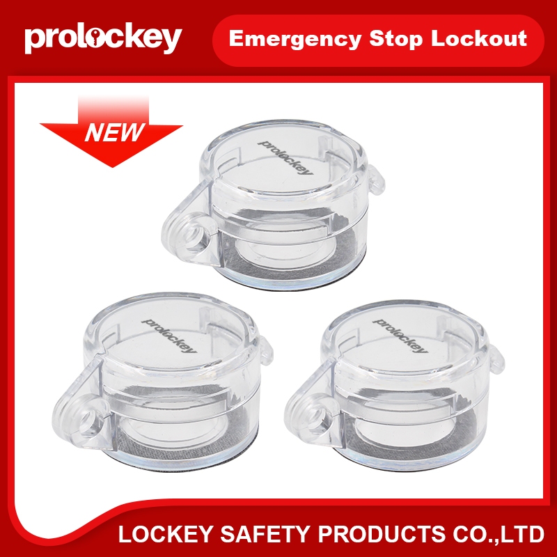 【Prolockey/洛科】工業急停按鈕開關保護罩安全鎖具防誤觸急停開關緊急按鈕開關鎖盒