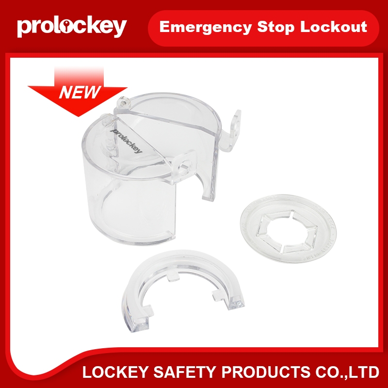 【Prolockey/洛科】工業急停按鈕開關保護罩安全鎖具防誤觸防水防塵按鈕開關鎖盒上鎖