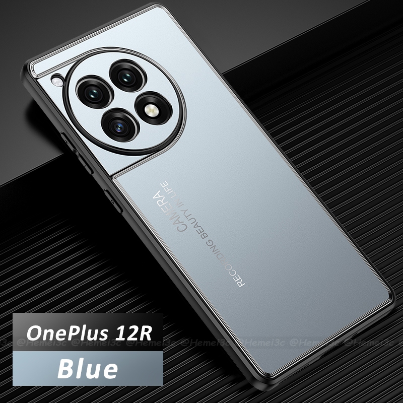 ONEPLUS 適用於一加 12R 外殼鋁合金散熱硬殼手機殼保護套