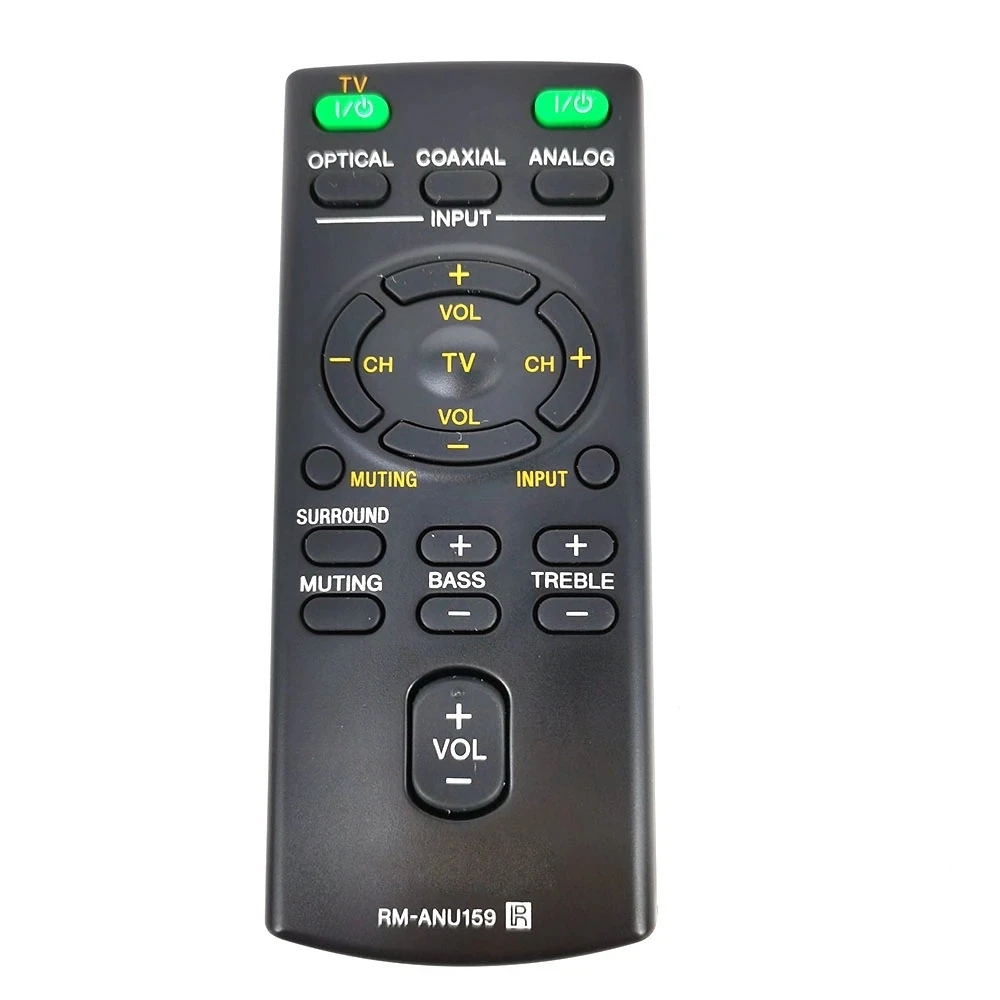 RM-ANU159適用於SONY音箱紅外線遙控器HT-CT60 HT-CT60/C SA-CT60 SS-WCT60