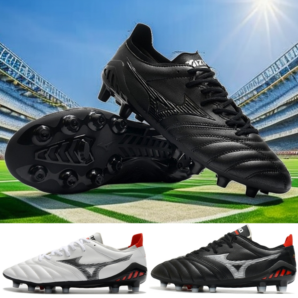 【限時優惠】Mizuno Morelia Neo III FG 專業足球鞋高品質足球鞋舒適五人制足球鞋透氣