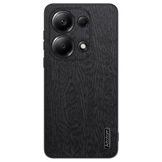REDMI XIAOMI 超薄外殼小米紅米 Note 13 Pro Plus 4G 5G 手機殼樹紋 PU 皮套軟手機保