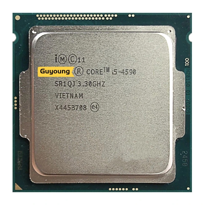 Yzx酷睿i5 4590 I5-4590處理器四核3.3GHz L3 6M 84W插槽LGA 1150台式機CPU