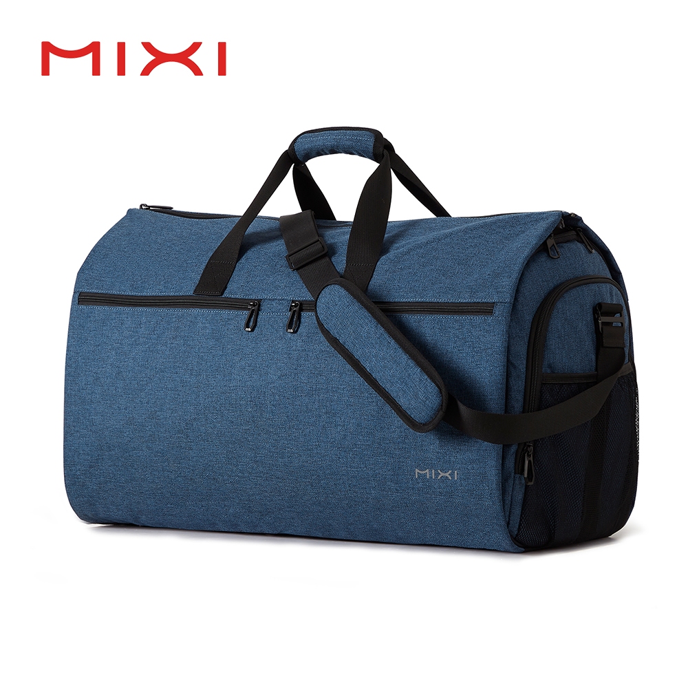 Mixi 多功能行李袋可轉換西裝收納袋防水手提旅行隨身包帶鞋袋大容量週末包 M3010