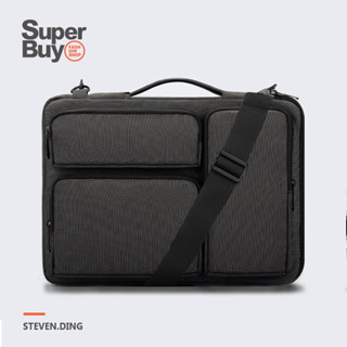 【Superbuy】防撞手提筆記本電腦包 防潑水13/14/15.6吋通用筆電包 商務通勤包/OL公事包/側揹包/單肩包