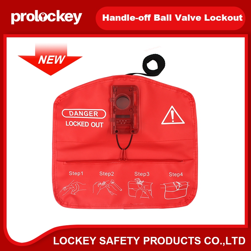 【Prolockey/洛科】貝迪型安全閥門鎖袋免拆卸手柄移除式球閥鎖定袋多人管理安全鎖具