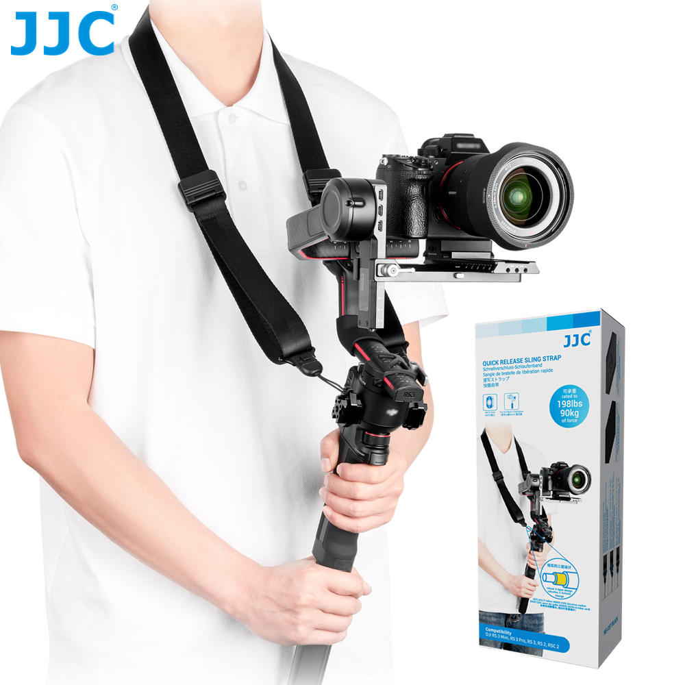 JJC 快速扣肩帶 大疆穩定器 DJI RS3 Pro RS2 RSC2 等NATO接口設備專用配件