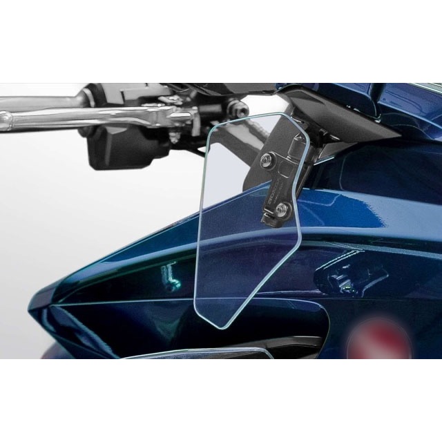 適用本田金翼GL1800手把擋風玻璃洲際巡航導流罩導流板護膝擋風罩。