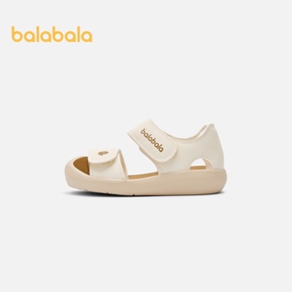 Balabala 兒童運動涼鞋男童寶寶軟底夏季女童頭頂鞋
