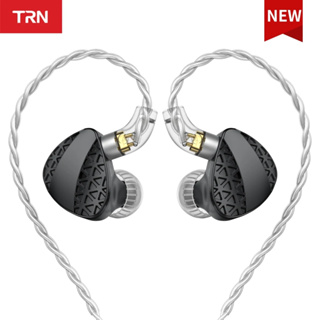 TRN MT3鍍鈦振膜耳機HIFI動圈單邊圈耳機雙磁雙膠體入耳式耳機