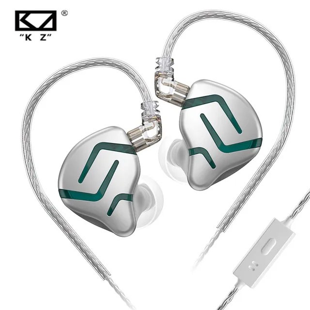 KZ-ZES靜電動圈混合耳機12MM動圈喇叭重低音音樂運動遊戲HIFI耳機