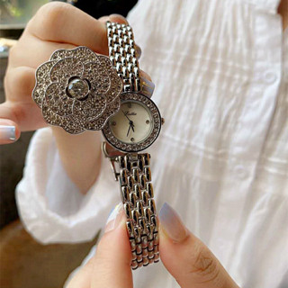 Scottie時尚新款女錶指針花鑽滿天星石英防水手錶