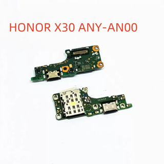 適用於華為honor X30尾插小板ANY-AN00充電麥克風耳機插孔小板手機