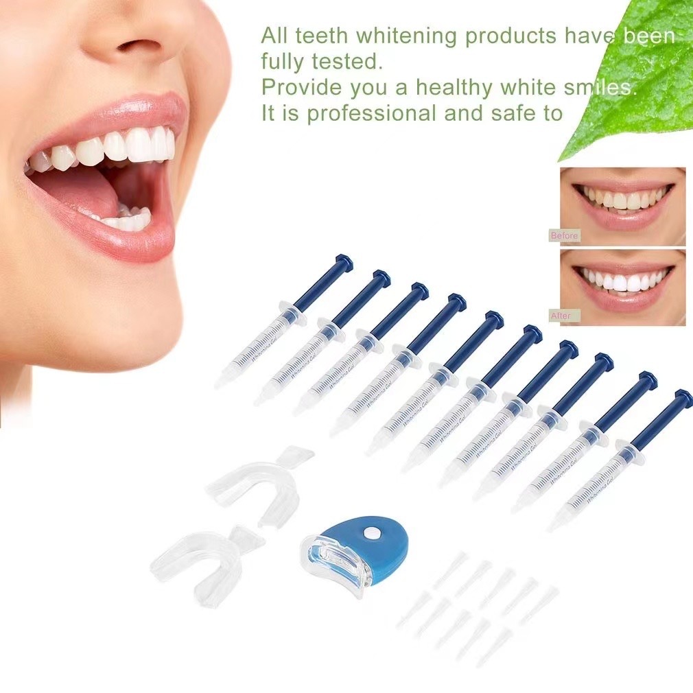 牙齒美白牙齒漂白系統口腔凝膠套件牙齒美白劑第一美妝
