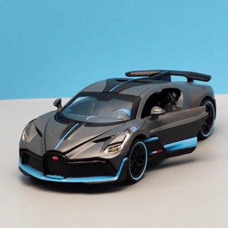 布加迪模型車 1:32 bugatti dlvo 跑車模型 合金玩具車 聲光 回力車 玩具車模型 收藏 擺件 生日禮物