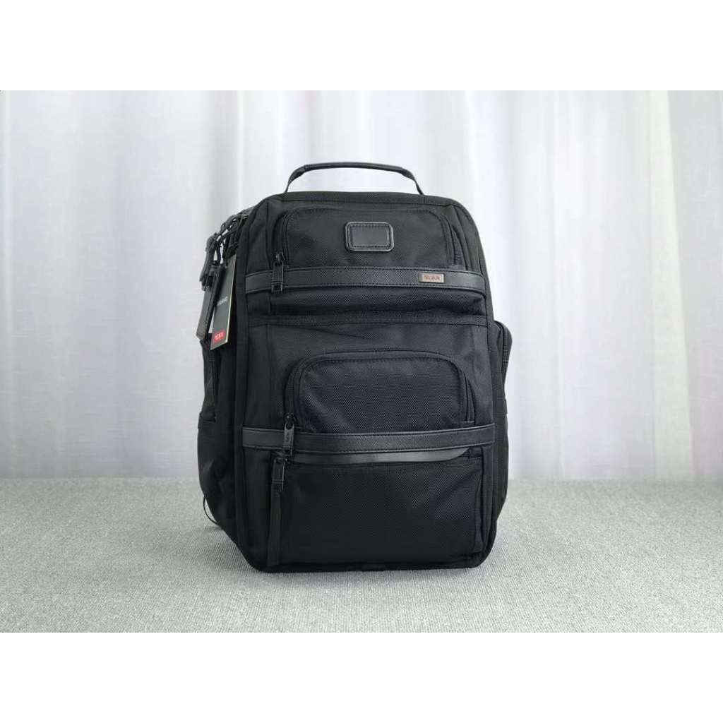 TUMI 2603580Alpha3男士後背包商務通勤差旅多口袋背包 黑色