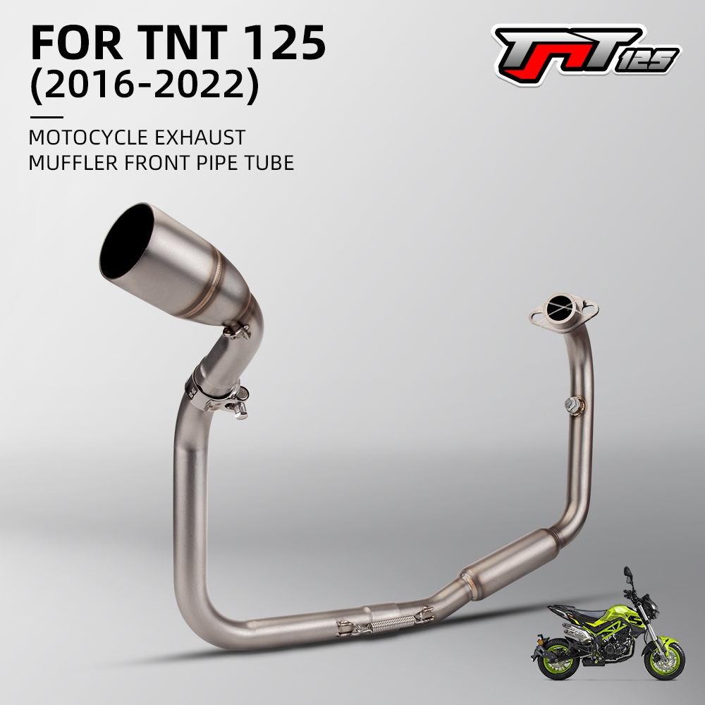 摩托Tnt125 TNT135 全系統排氣 BENELLI TNT 125 135 機車排氣消聲器前管 TNT135