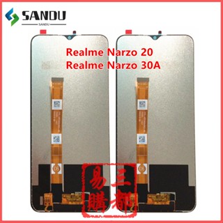 適用於真我 Realme Narzo 20 Narzo 30A LCD 螢幕總成 液晶顯示螢幕