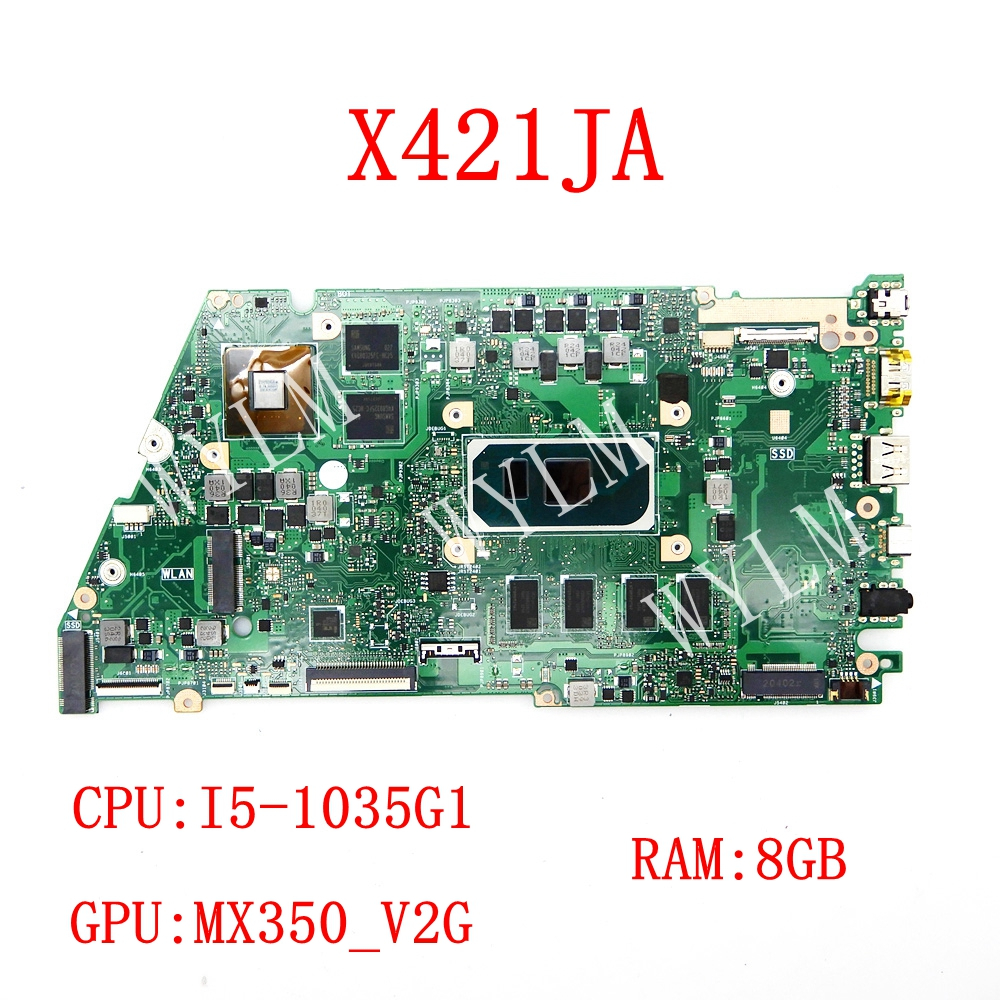 華碩 X421ja X421JPY 主板 X421JA i5 -10th CPU 8GB-RAM MX350 GPU 筆