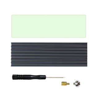 Gudga m.2 NVME NGFF SSD 散熱板散熱片貼適用於 m.2 2280 SSD 硬盤鋁製散熱片